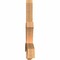 Ekena Millwork Davenport Timber Gable Bracket, Western Red Cedar, 60"W x 30"H x 3 1/2"D x 3 1/2"F, 12/12 Pitch GBW060X30X0404DAV00SWR - alternate 2